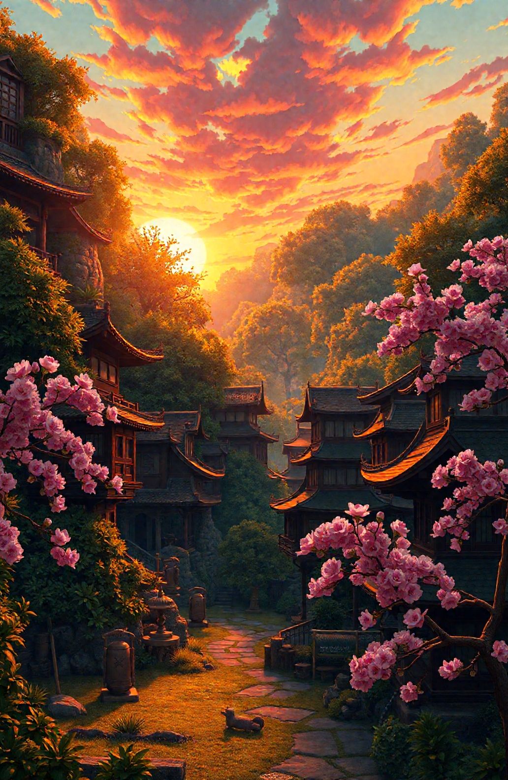 Hidden Leaf Village Wallpaper