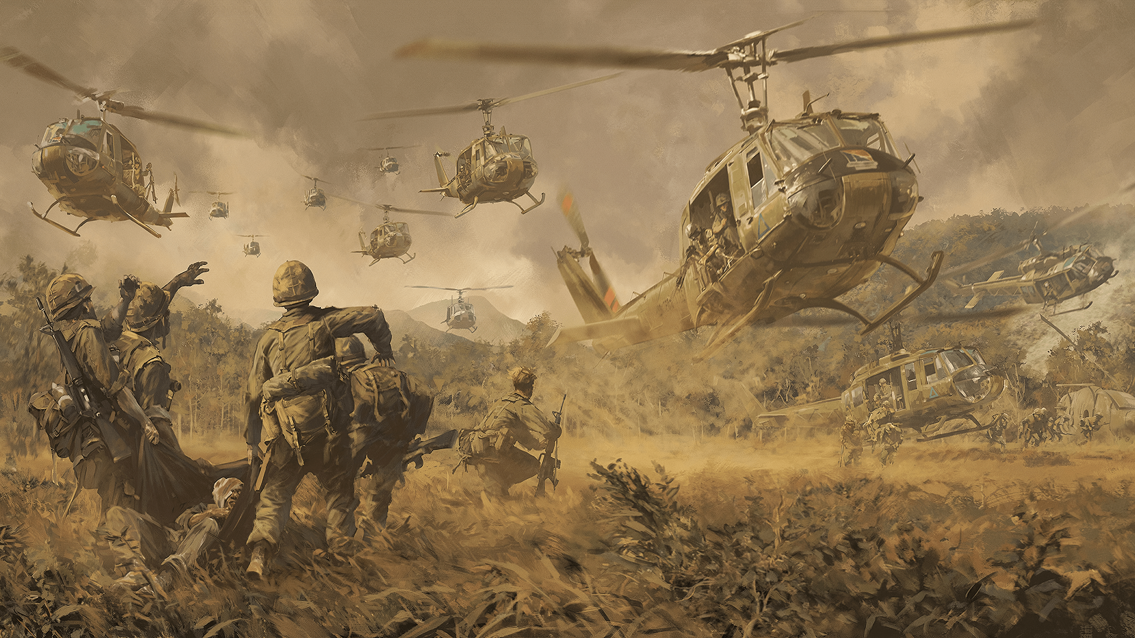 Vietnam War Wallpaper For Tech Military