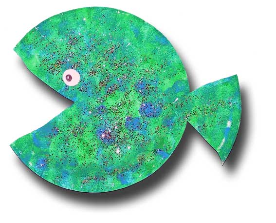 Paper Crafts for Children Paper Plate Fish