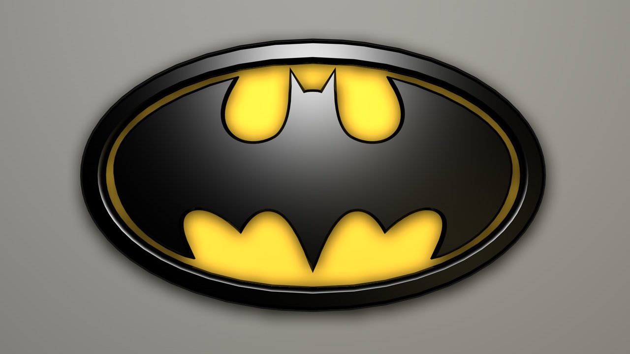 Batman Logo 3D by zaiggen on