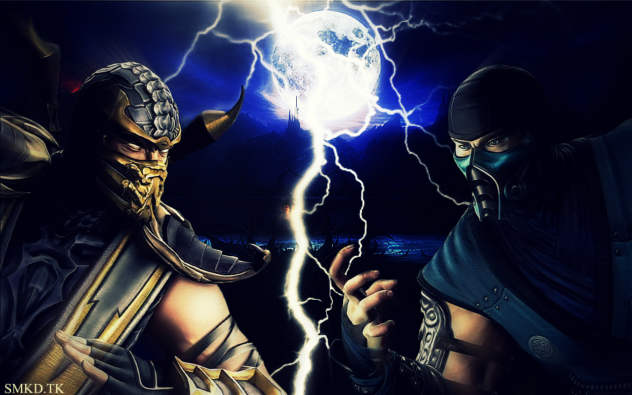 Free Download Scorpion Mortal Kombat 9 Fotos 3d 1280x800