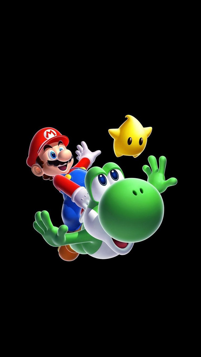 Super Mario iPhone Wallpaper Background And