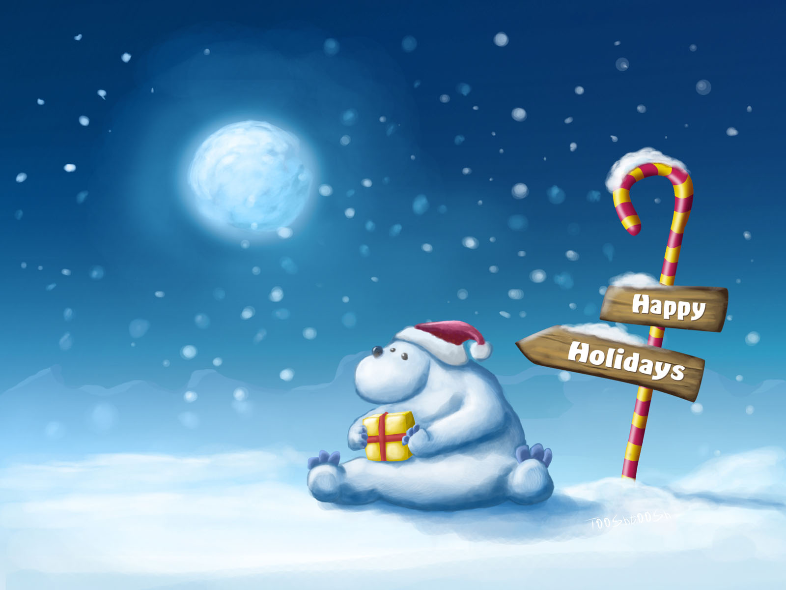 Christmas Holiday Powerpoint Background