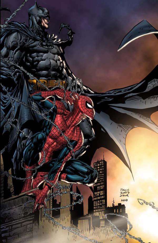 Batman And Spiderman By Arfel1989 Dc Comics Vs
