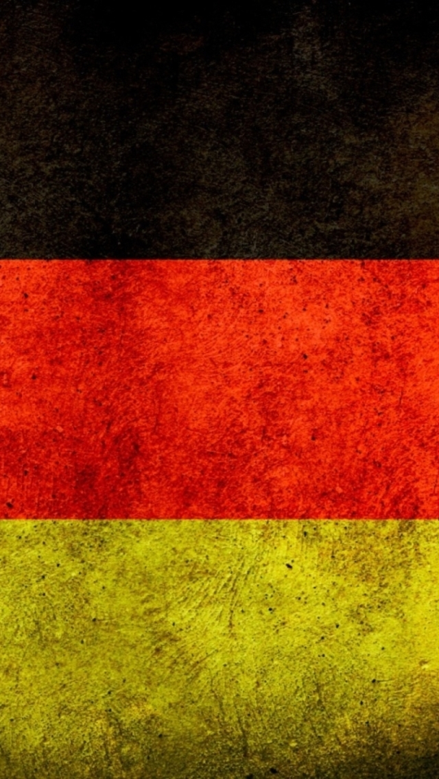 Tattered German Flag iPhone Wallpaper
