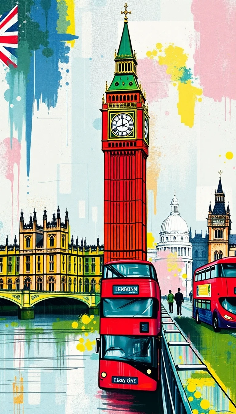 London Art Wallpaper