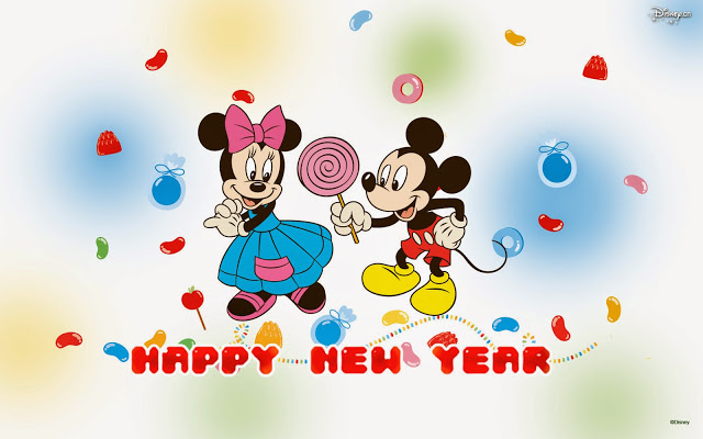 Happy New Year Cute Cartoon Pictures For Kids