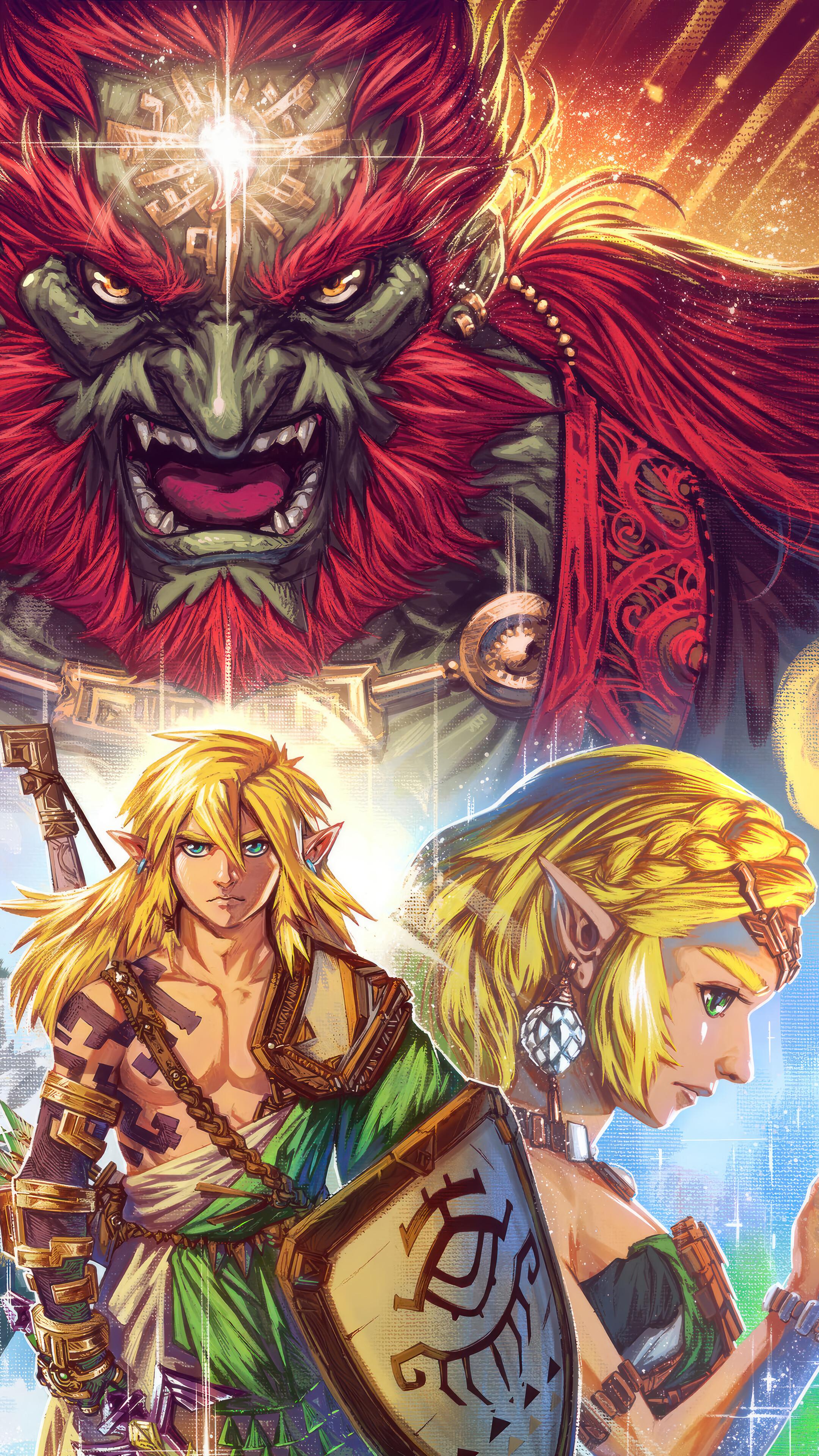 Zelda Tears of the Kingdom Game 4K Wallpaper iPhone HD Phone 6191k
