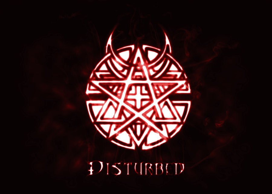 Disturbed Logo Wallpaper Band By