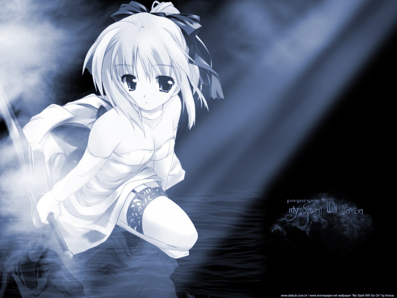 Saber Lily Fate Stay Night Wallpaper