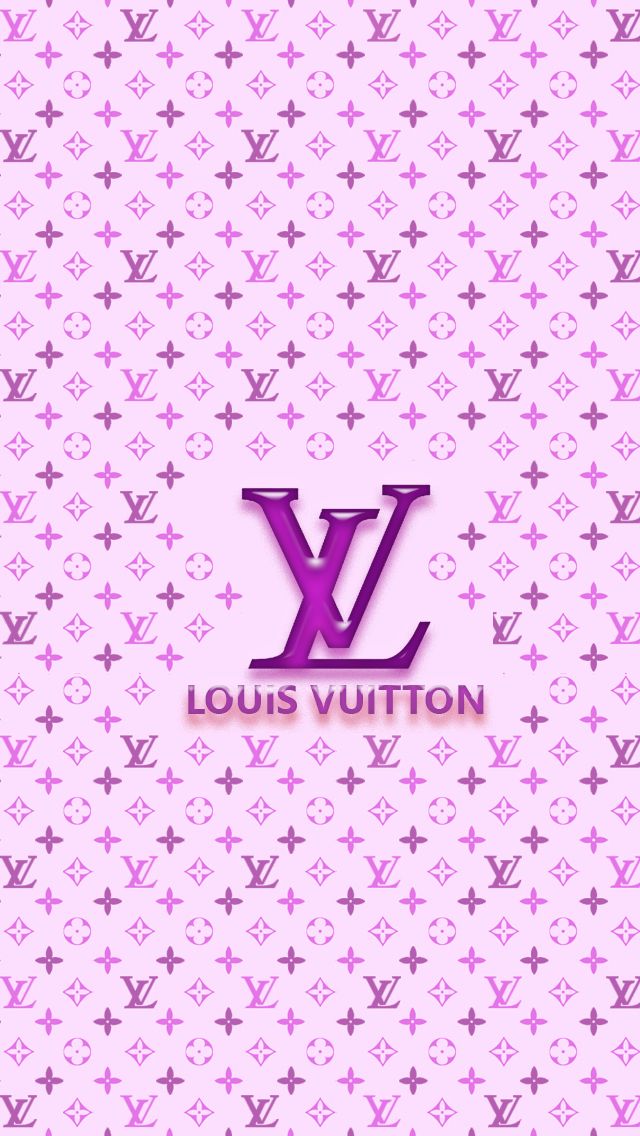Louis Vuitton Logo Wallpaper Pink Louis Vuitton Wallpaper For 640x1136