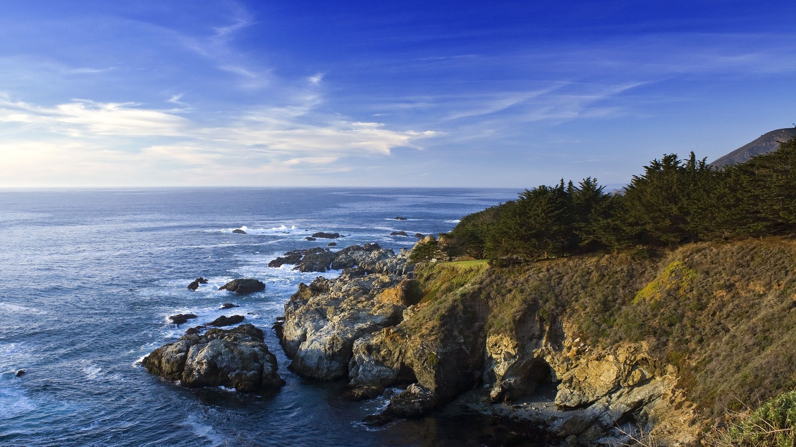 California Coast Nature 2560x1440