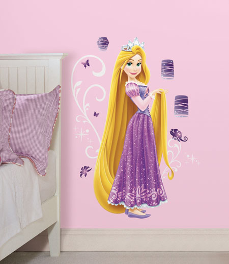 Wallpaper Murals Appliques Disney Princess Rapunzel