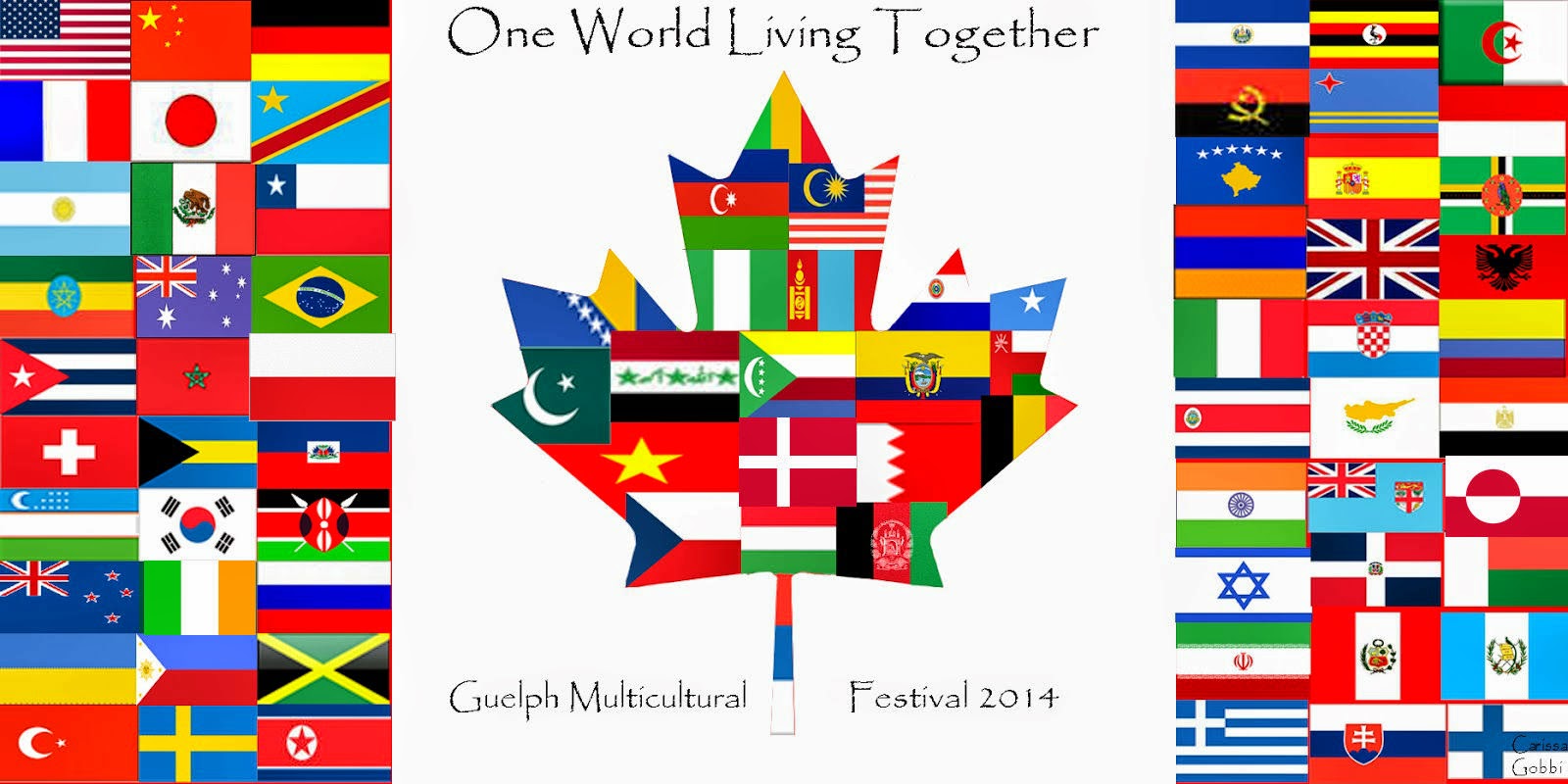 Carissa S Media Arts Guelph Multicultural Festival Poster