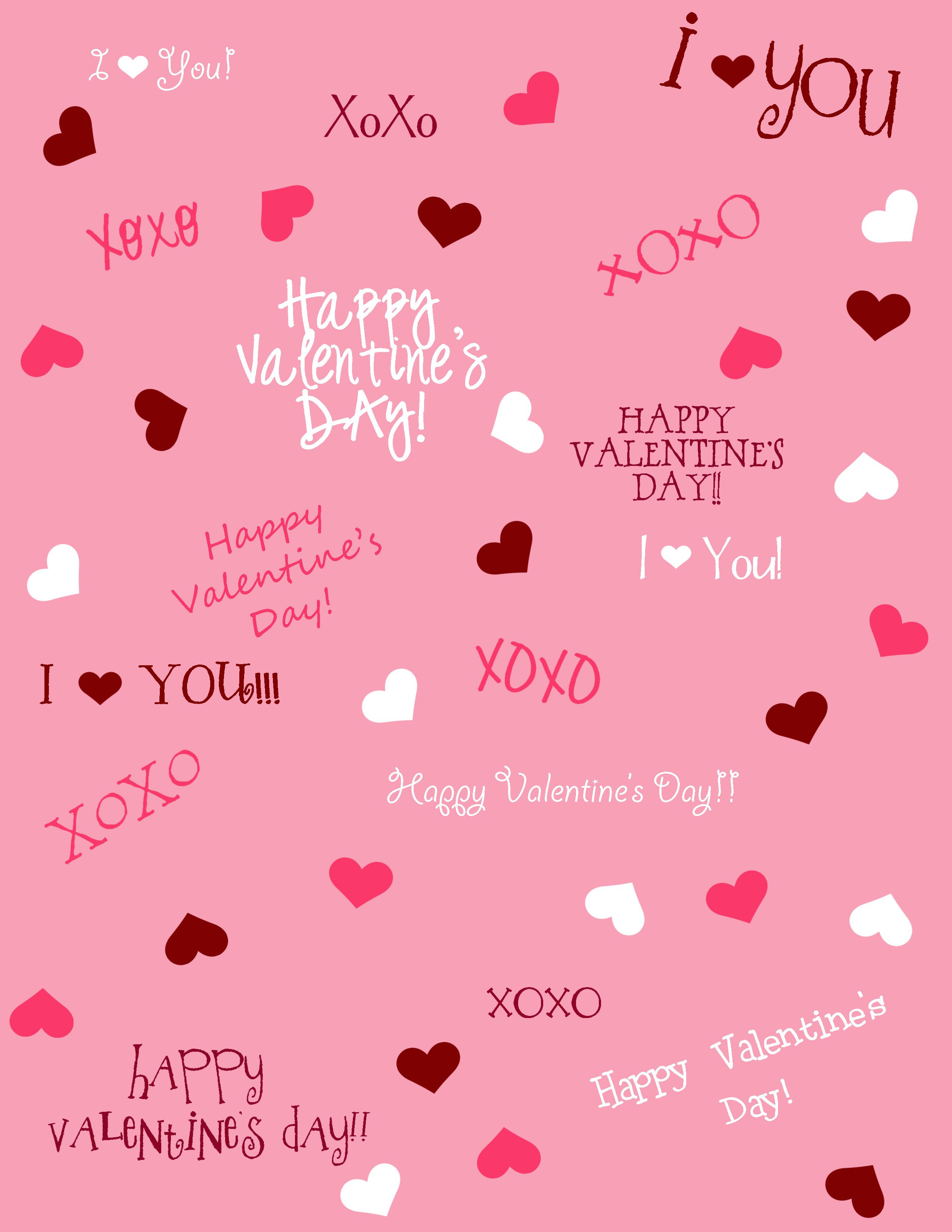 Valentine Scrapbook Paper Google Search Valentines Day