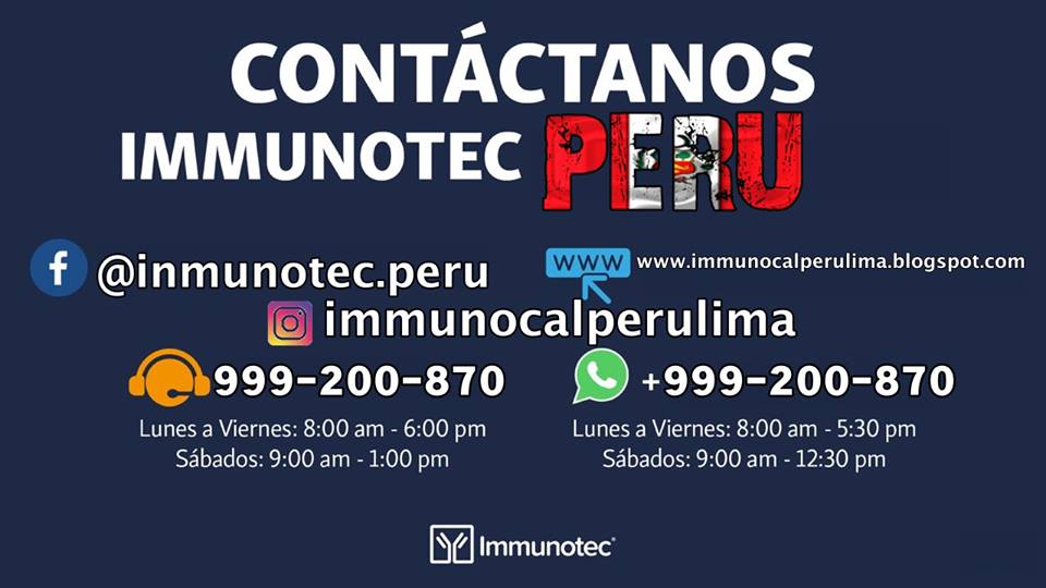 Immunotec Peru Team Posts