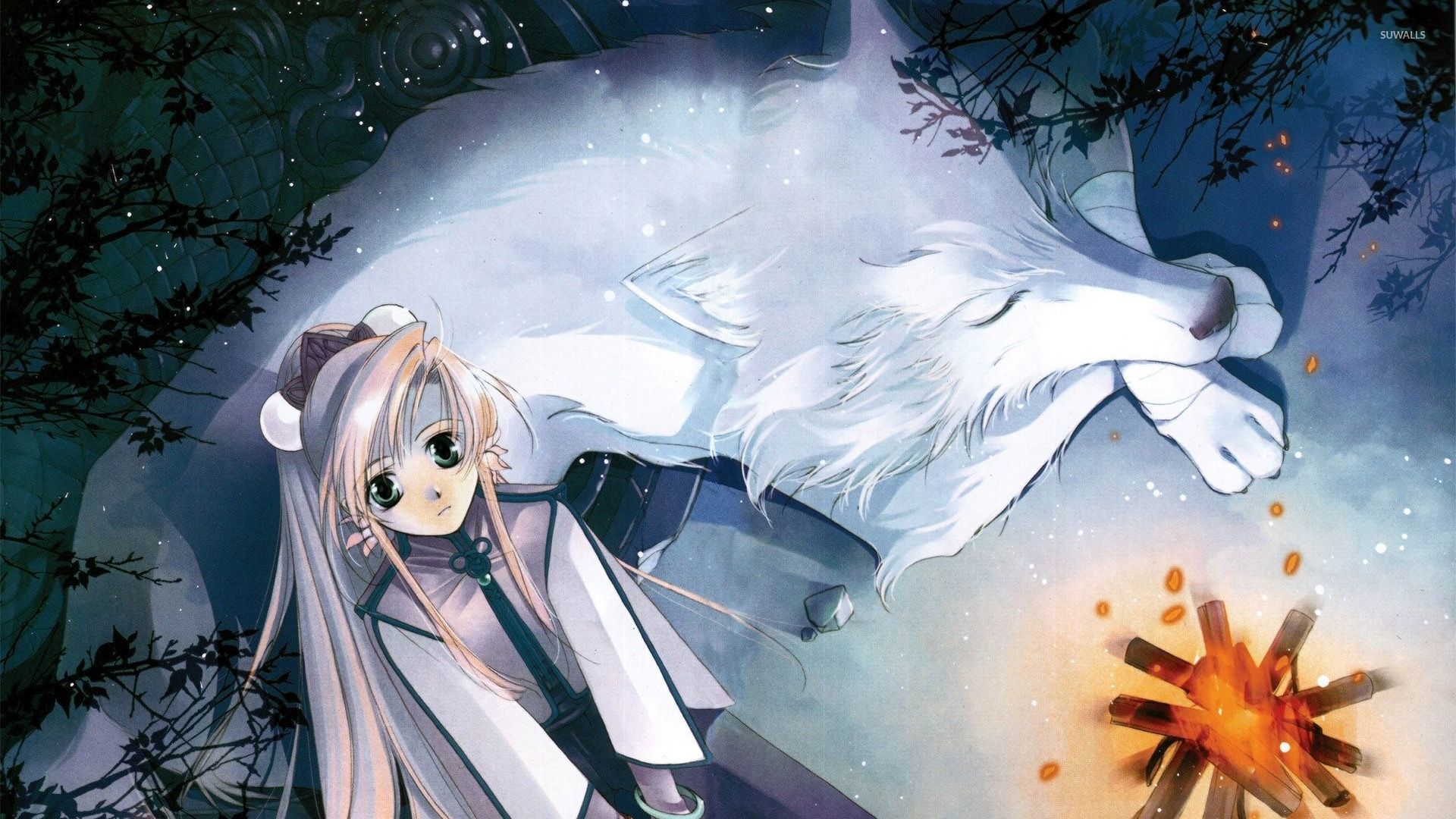 Kiba Wolf S Rain Wallpaper Anime