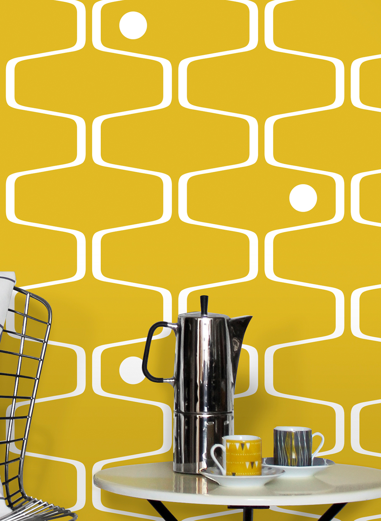 Wallpaper Nirvanus Yellow From The 70s
