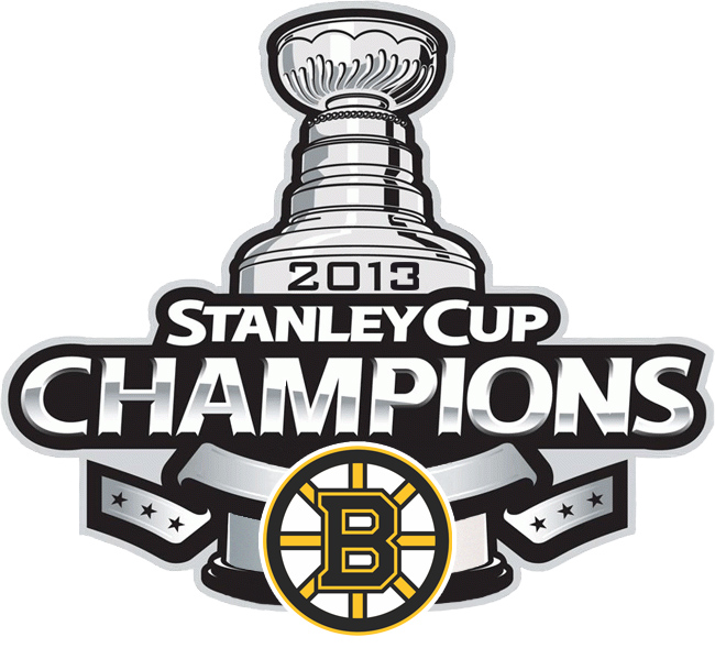 Boston Bruins Nhl Stanley Cup Champion Logo Iron On Sticker Heat