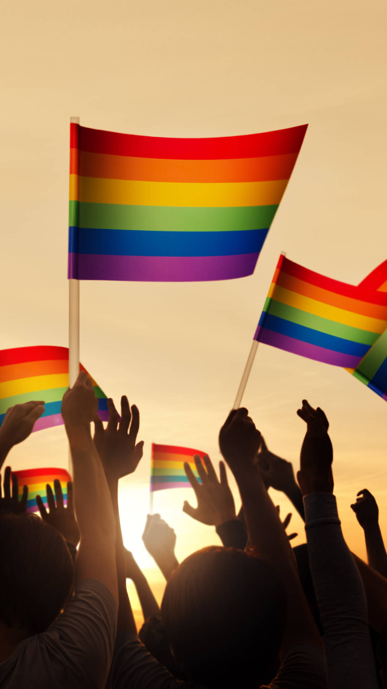 Lgbt Flag Wallpaper