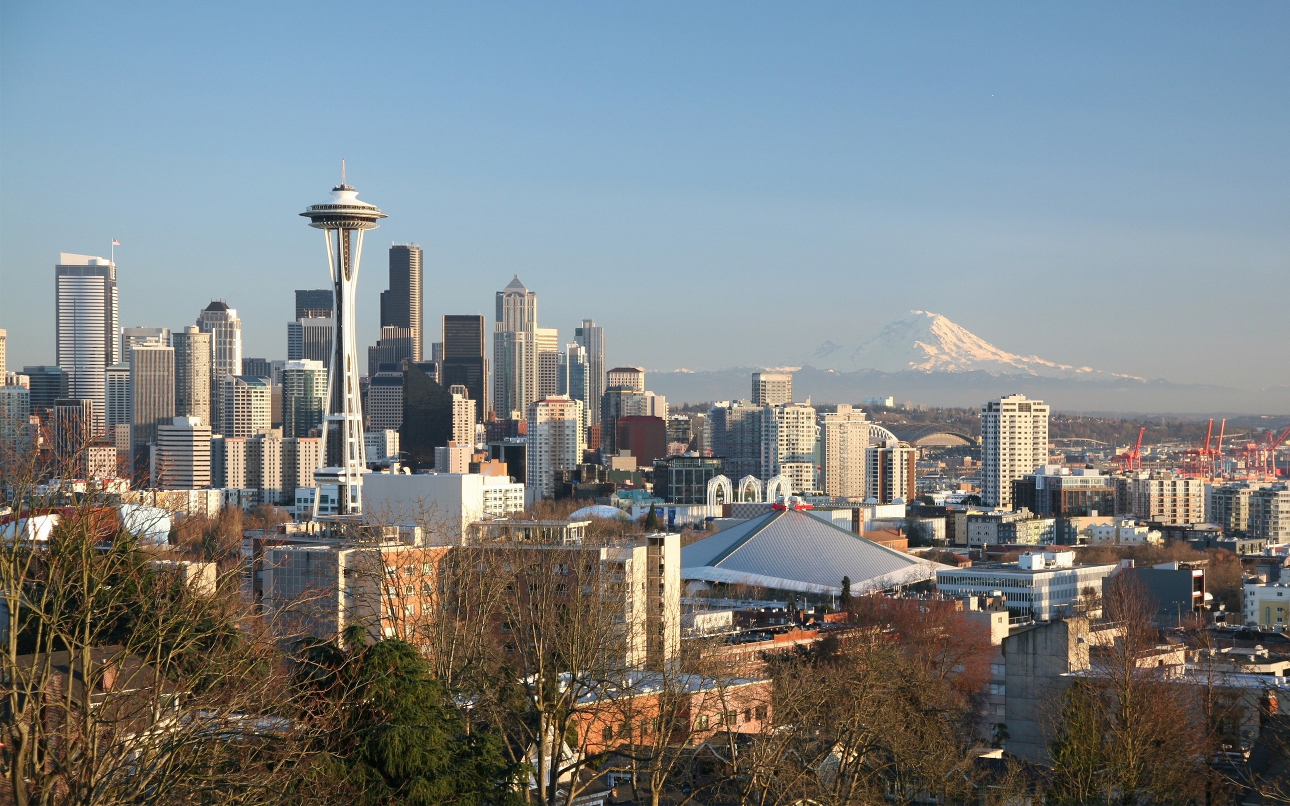 Cityscapes Seattle Wallpaper