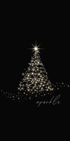 Dark Christmas Aesthetic Wallpaper For iPhone