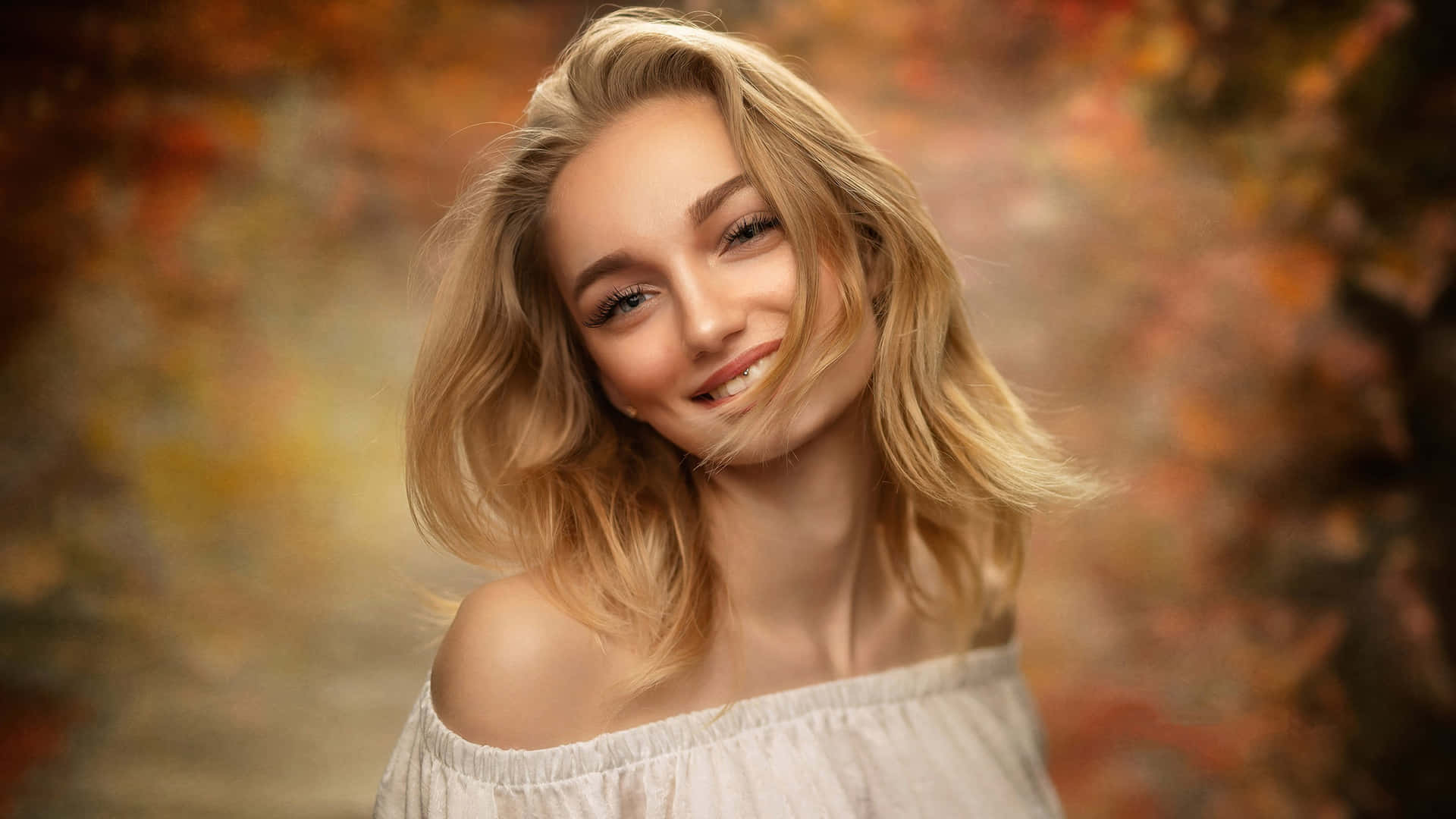Young Teenage Girl Wallpaper