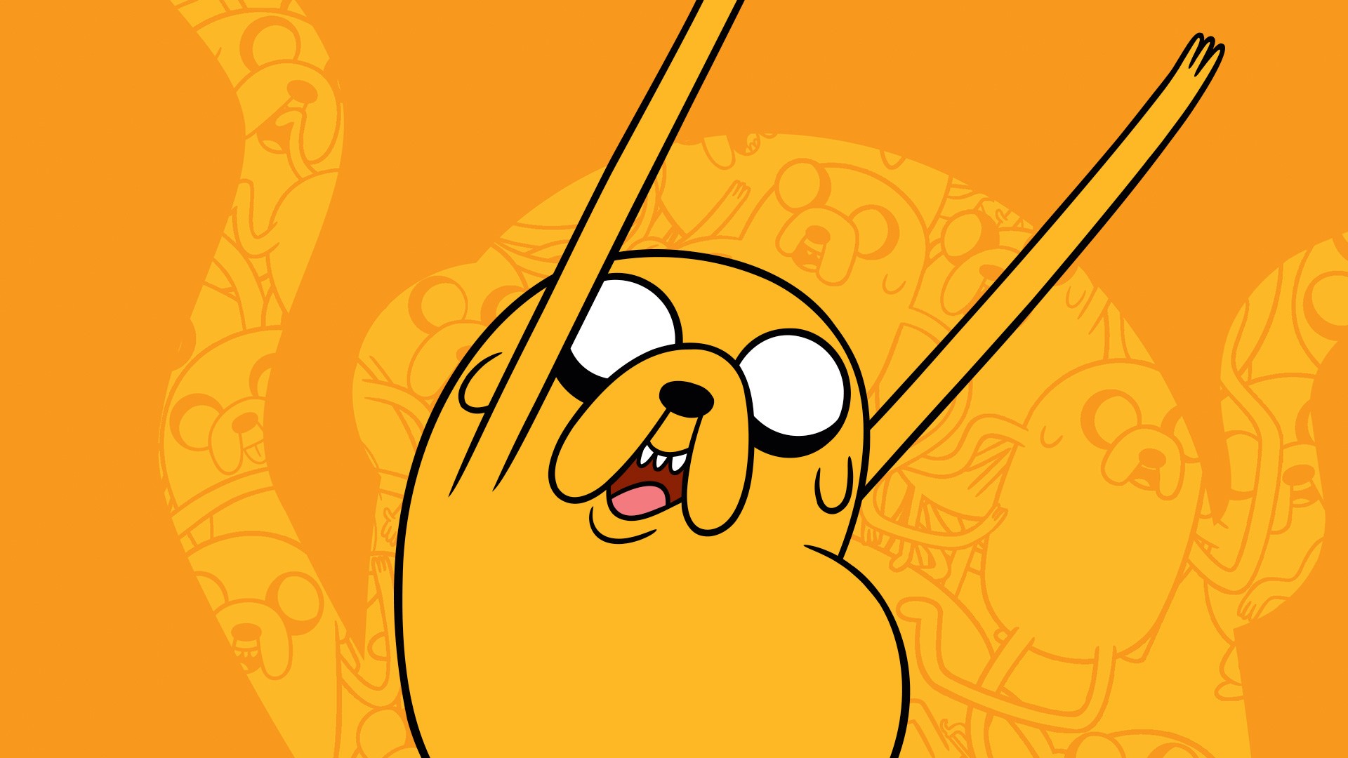 Jake The Dog Adventure Time Cartoon Wallpaper HD Desktop And