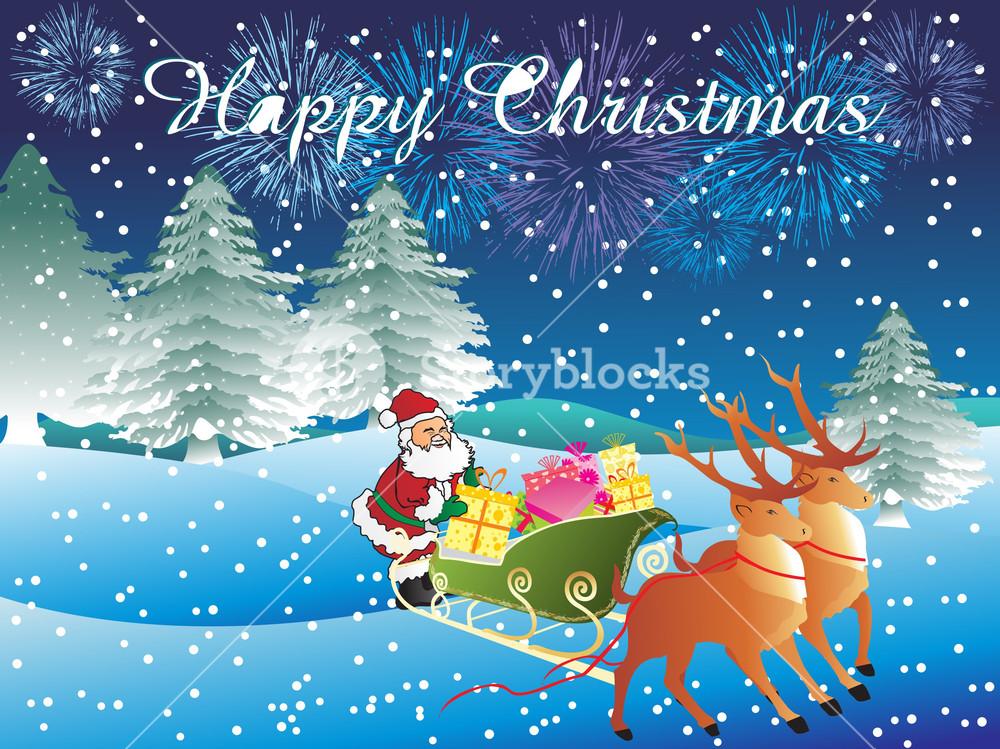 Happy Christmas Day Wallpaper Royalty Stock Image Storyblocks