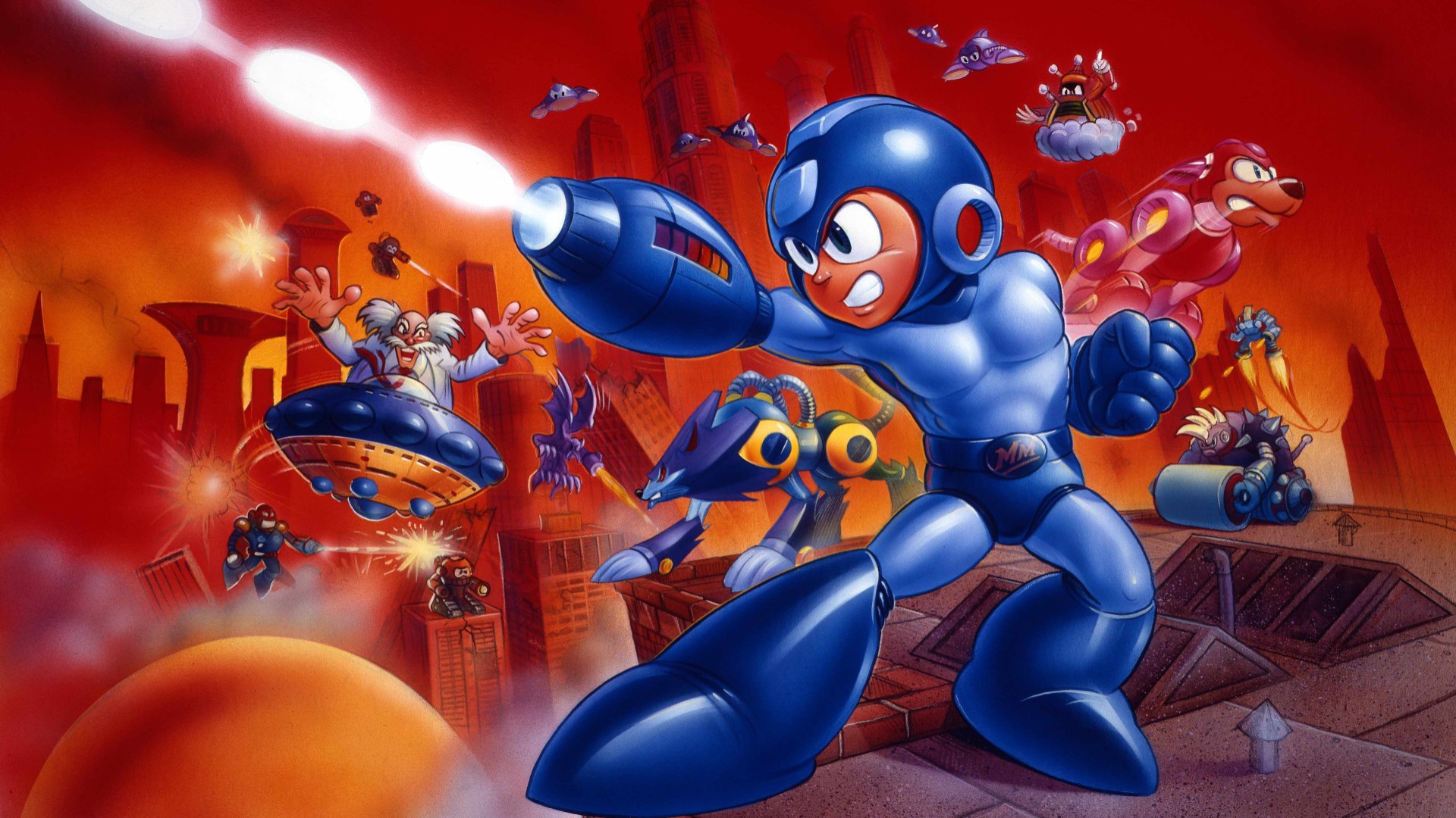 Mega Man HD Wallpaper Background