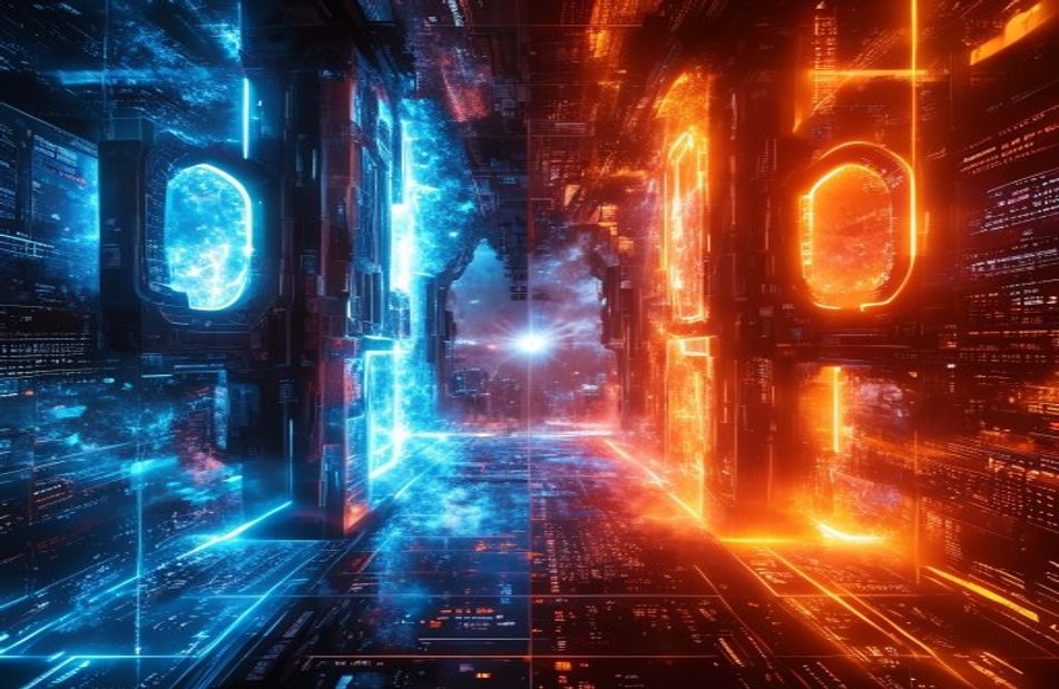 Portal Dual Screen Wallpaper