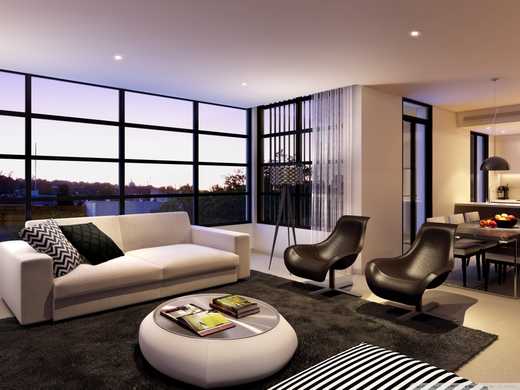 Wallpaper Living Room Design