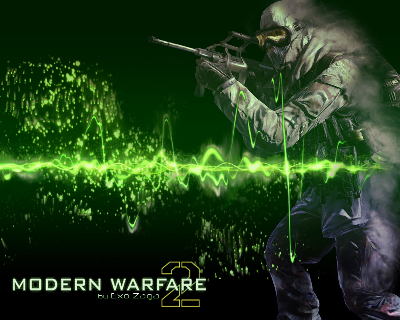 Cyber Game Wallpaper Call Of Duty Modern Warfare HD