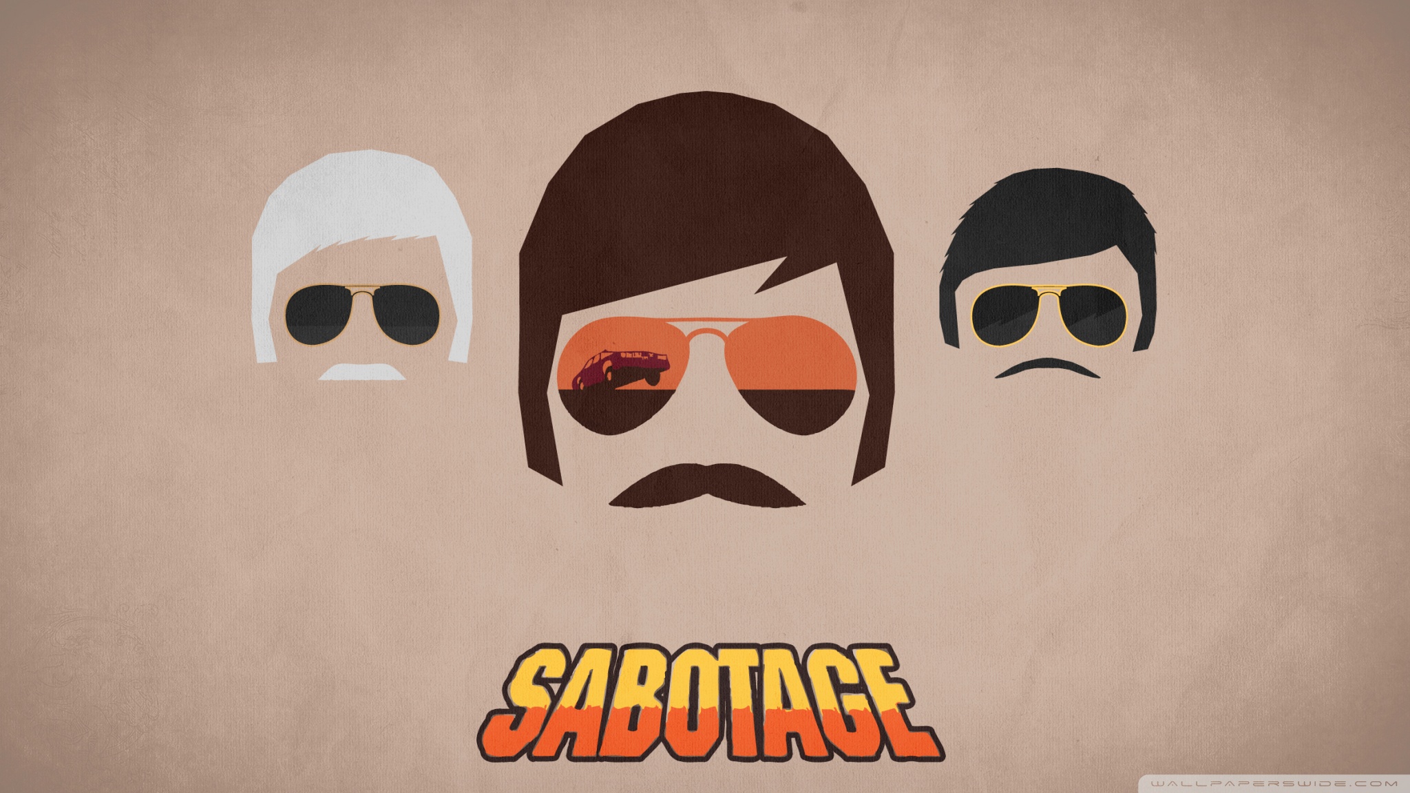 Beastie Boys Sabotage 4K HD Desktop Wallpaper for 4K Ultra HD 2048x1152