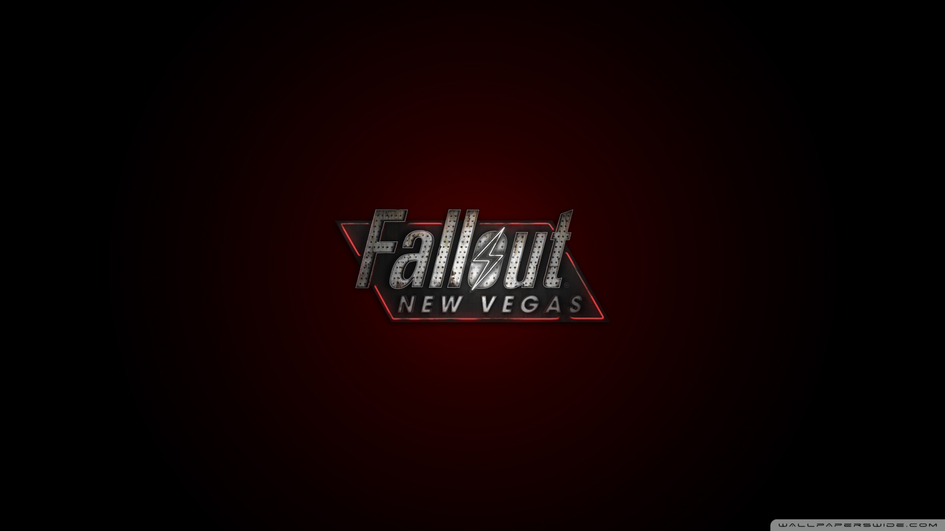 Fallout New Vegas Logo Red Wallpaper
