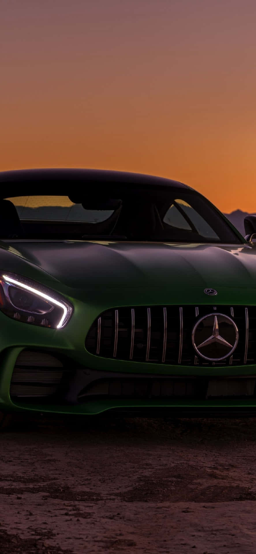 Iphone Xs Mercedes Background Dark Grey Wallpaper
