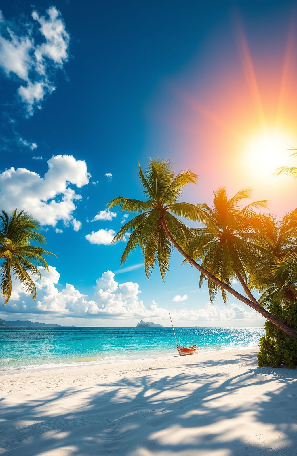 Tropical Island Wallpaper