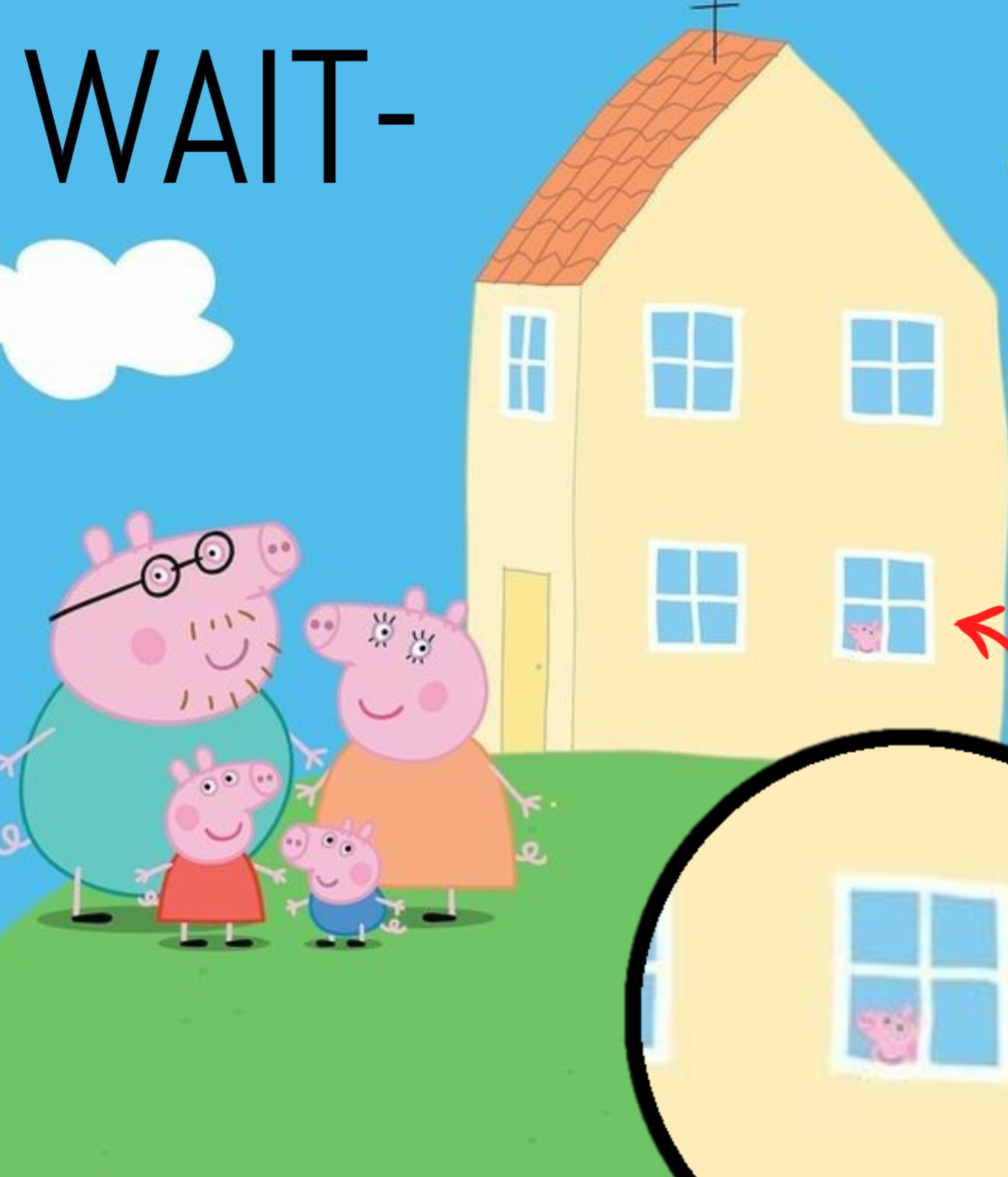 Peppa Pig House Wallpaper S
