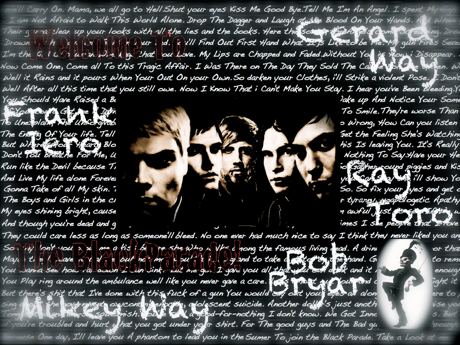 My Chemical Romance Black Parade Background Thingy By Nahkilljoy123 On