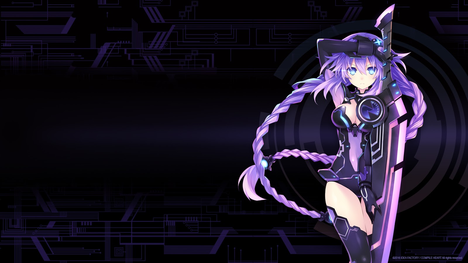 Hyperdimension Neptunia Desktop Wallpaper