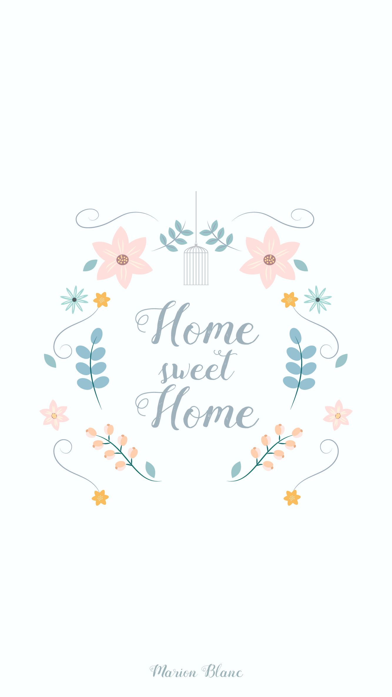 Home Sweet Wallpaper