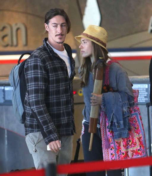 Eric Balfour Pictures Departing On A Flight At Lax