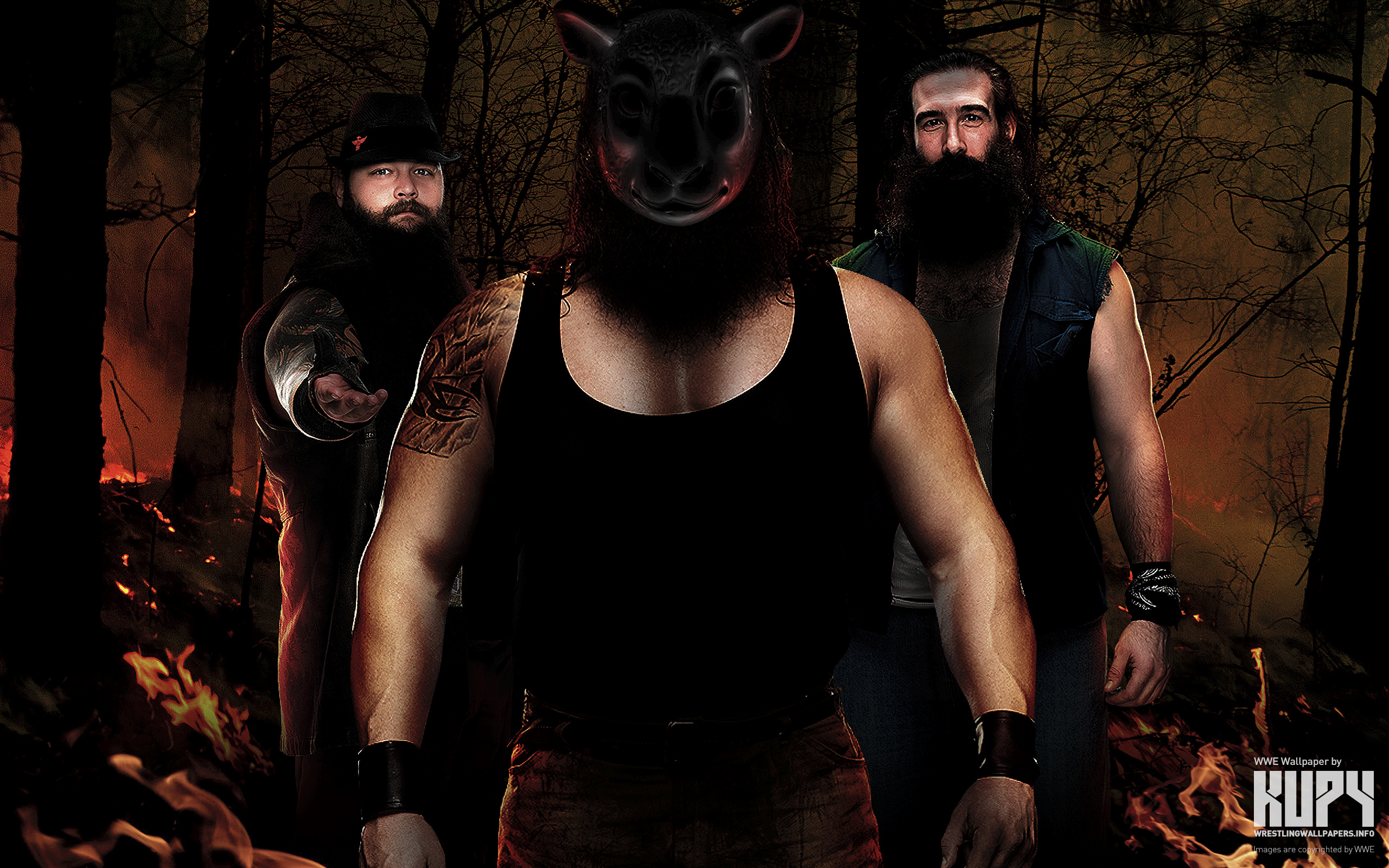 New Wyatt Family Braun Strowman Wallpaper Kupy Wrestling