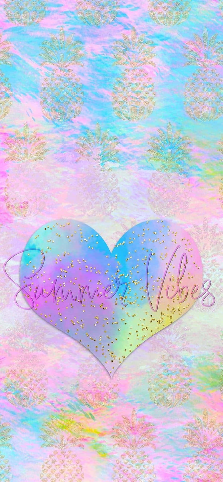 Bright And Colorful Pastel Rainbow iPhone Wallpaper