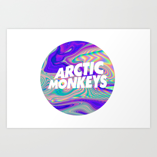 Arctic Monkeys Logo Art Print By Julia Society6