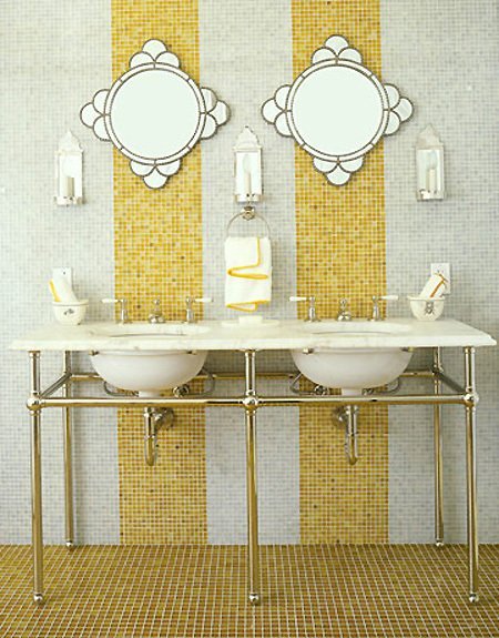Inspiration Bold Walls In The Bathroom House Beautiful