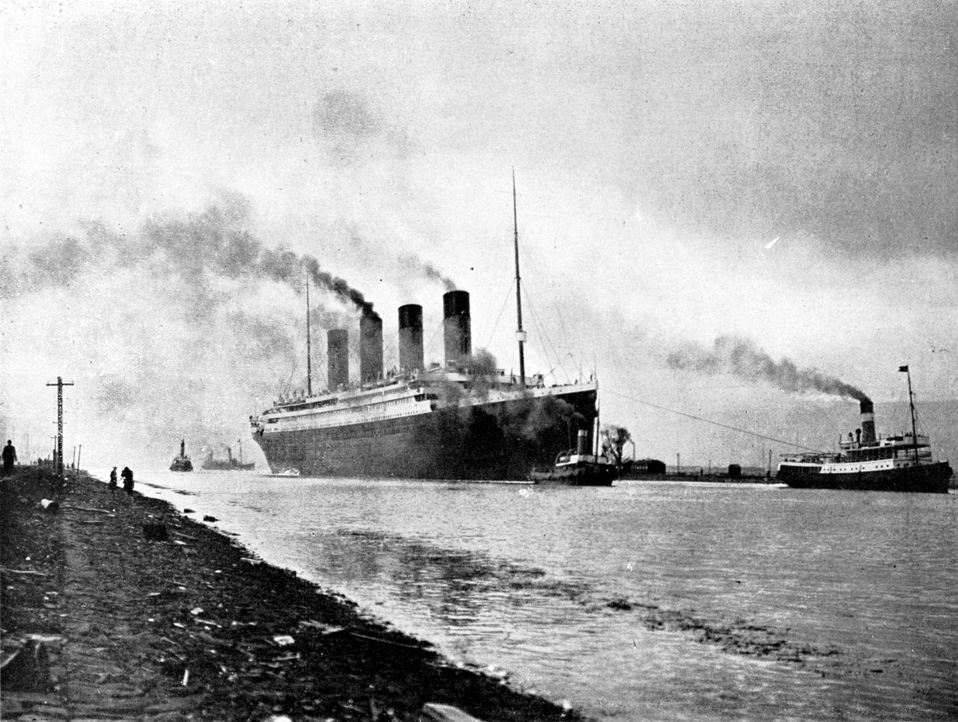 The Rms Titanic Beginning A Day Of Sea Trials April