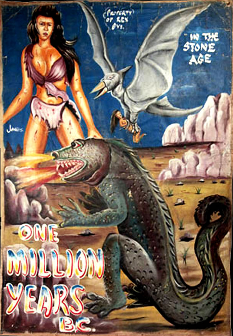 One Million Years B C A Ghanaian Movie Posters Wallpaper Image