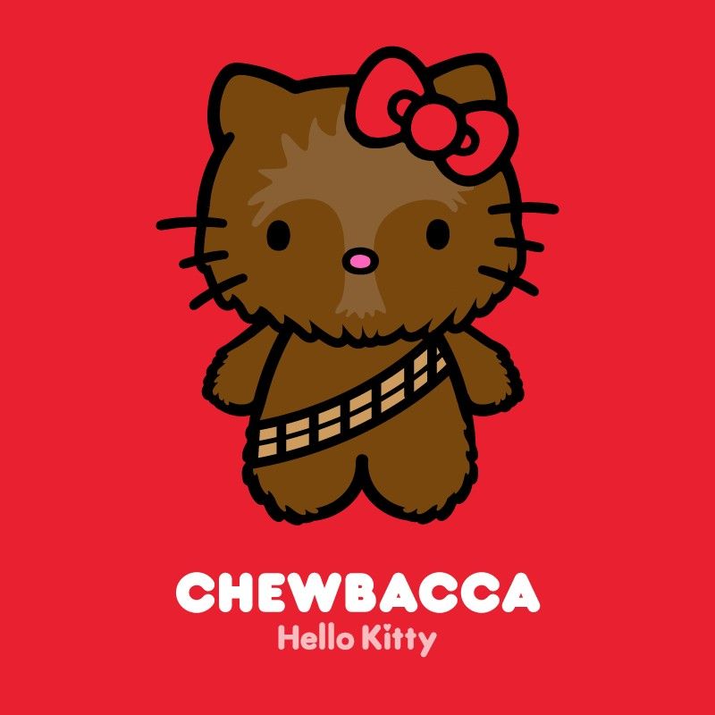 Hello Kitty Star Wars Background