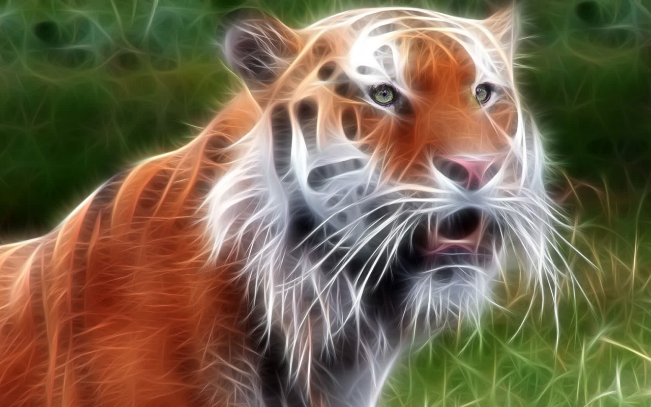 Free Download 3d Tiger Wallpaper 1280x800 1280x800 For Your